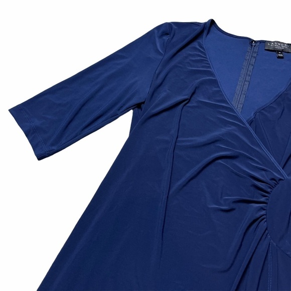 Laundry by Shelli Segal Blue Mini Dress Size XLP - Picture 2 of 9